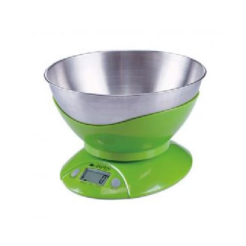 Balanza Digital de Cocina Aspen EK-3555 Verde con Inox