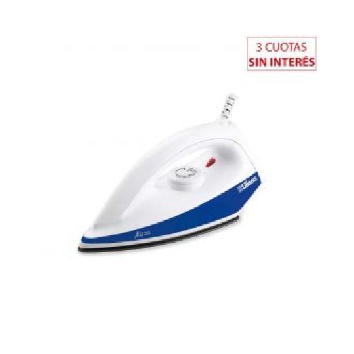 Plancha Seca Liliana Alizza RPS900 Blanco con Azul