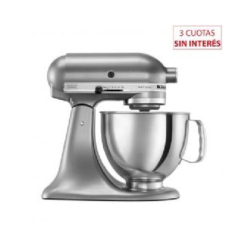 Batidora Planetaria 4.8Lts KitchenAid Artisan 5KSM150PSRCU 300w Silver