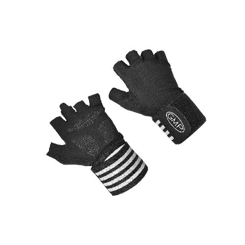 Guantes profesional para gimnasio con muñequera elastizada