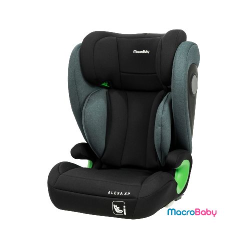 Butaca booster niños Isofix Alexa XP Gris Macrobaby