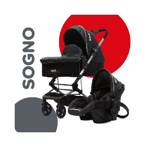 Cochecito 3 en 1 Travel System Gris Basalto