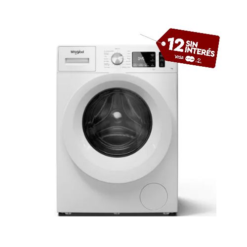 LAVARROPAS WHIRLPOOL WNQ70AB CARGA FRONTAL 7KG BLANCO - Bringeri, Tienda de Electro, Tecnología y Hogar al mejor precio