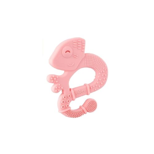 Mordillo supersoft Chicco iguana rosa