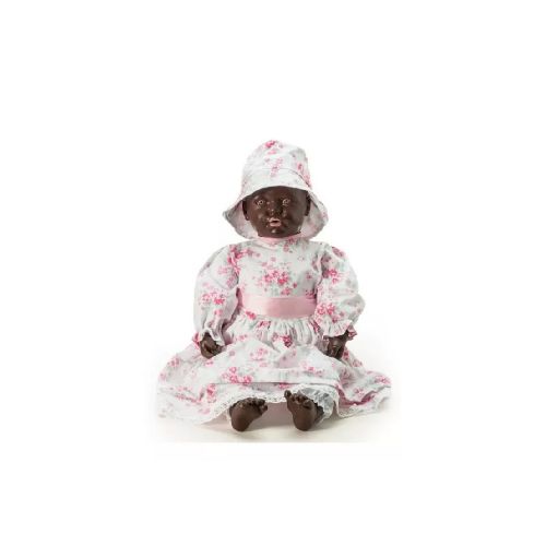 Muñeca Le Bebot Amelie Negra Con Vestido y Capelina