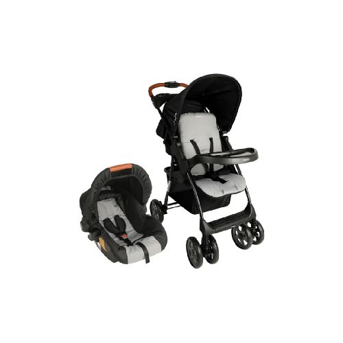 Coche Travel System Aymar Infanti Gris Claro