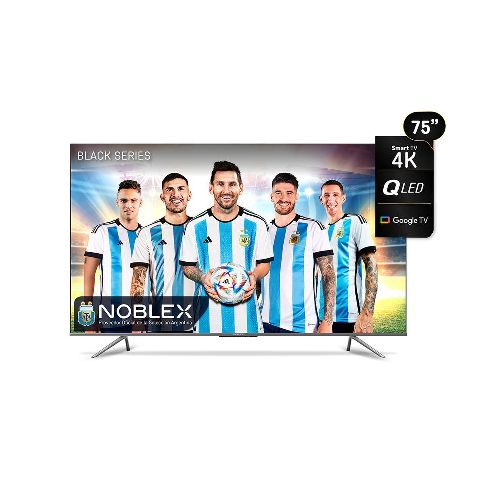 Smart Tv Noblex 75' Led Dq75x9500 Black Series 4k Google Tv