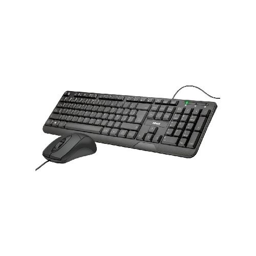 Teclado+mouse Trust Ziva usb