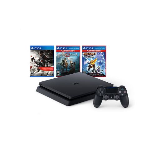 PLAYSTATION 4 1T MEGA PACK+GHOST+RATCHERCLANK+GOD OF WAR