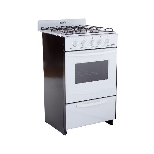 Cocina Gas Envasado Escorial Candor Blanco