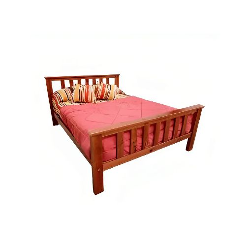 Cama Madera Otaño 2 Pl Victoria Lustre Cedro