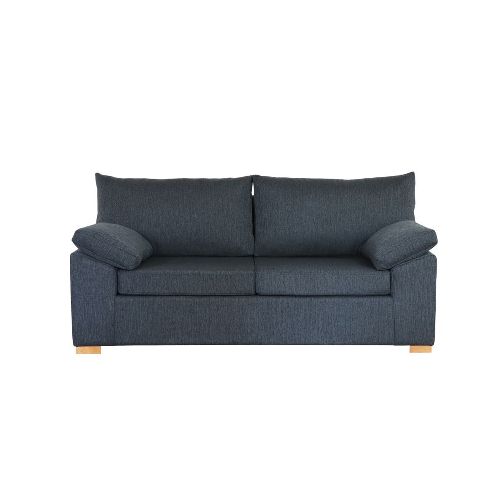 Sillón Italiano 3 Cuerpos Chenille Jumper Gris Oscuro - Pardo - Ofertas en Electrodomésticos, Smart TV y Muebles