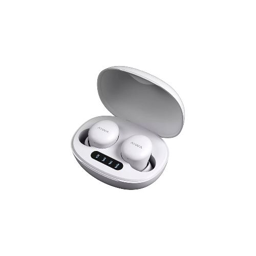 Auriculares In-Ear Inalámbricos Aiwa TWA-90B Blanco - Pardo - Ofertas en Electrodomésticos, Smart TV y Muebles