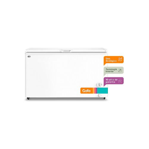 Freezer Horizontal Inverter Gafa FGHI400B-XL 402L - Pardo - Ofertas en Electrodomésticos, Smart TV y Muebles