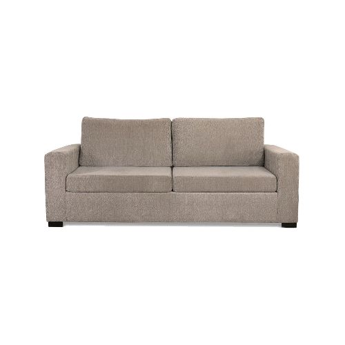 Sillón Cubik 3 Cuerpos Chenille Zafiro Cemento - Pardo - Ofertas en Electrodomésticos, Smart TV y Muebles