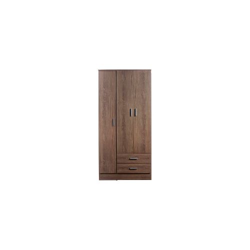 Placard Tana Eco Ricchezze 3 Puertas 182 x 86 cm Moccha - Pardo - Ofertas en Electrodomésticos, Smart TV y Muebles