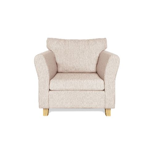 Sillón Trento 1 Cuerpo Chenille Jumper Beige - Pardo - Ofertas en Electrodomésticos, Smart TV y Muebles