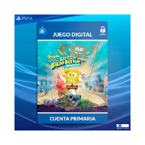 BOB ESPONJA BATTLE FOR BIKINI BOTTOM - PS4 DIGITAL