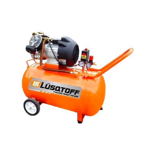 Compresor De Aire 100 Lts Bicilindrico 4 Hp Taller Lusqtoff  