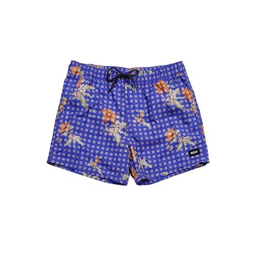 Short De Baño Reef Lunar Flower Hombre Azul en Sportotal - Sportotal