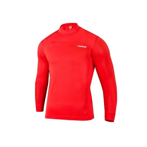 Remera Ansilta Hombre Media Polera Roja en Sportotal - Sportotal