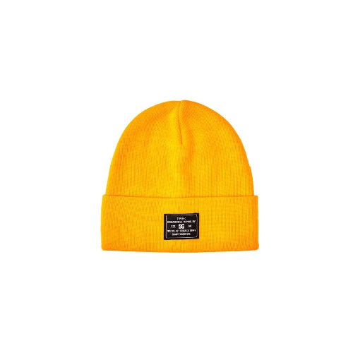 Gorro Dc Label Amarillo De Lana en Sportotal - Sportotal