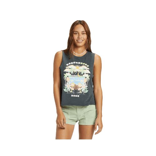 Musculosa Roxy Mujer Beachy Days Negra - Sportotal