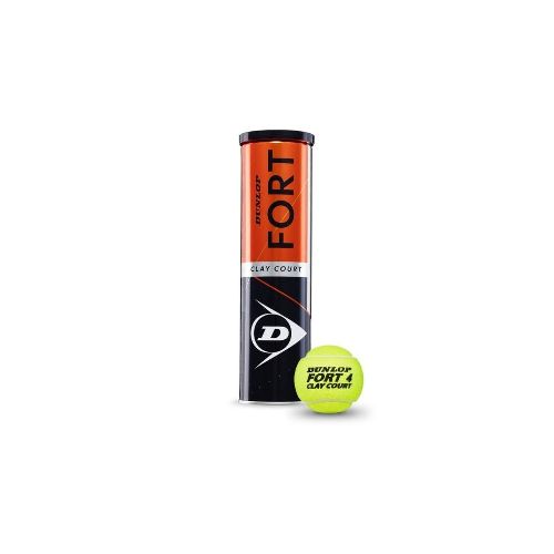 Tubo Pelotas De Tenis Dunlop Fort Clay X 4 Unidades en Sportotal - Sportotal