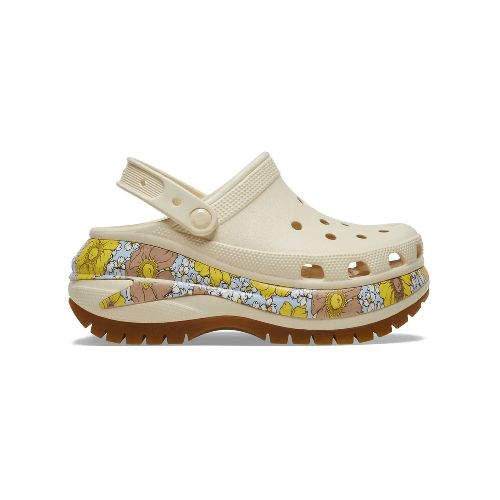 Zuecos Crocs Mujer Mega Crush Retro Floral - Sportotal