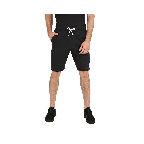 Short Under Armour Terry Hombre Negro en Sportotal - Sportotal