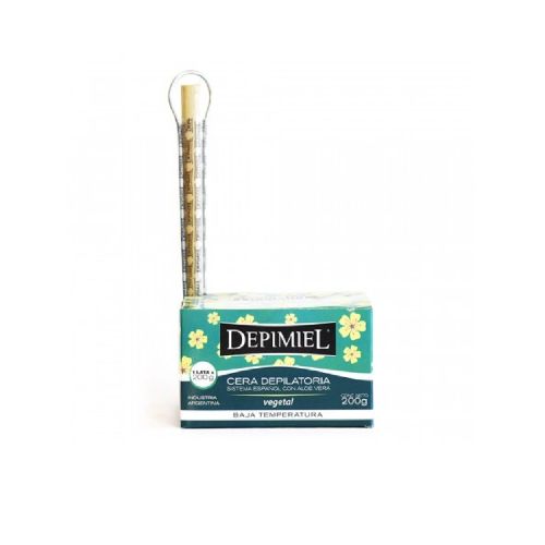 CERA DEPILATORIA DEPIMIEL VEGETAL X 200 Gr  