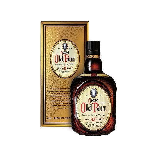 Whisky Grand Old Parr 12 años 750 cc  