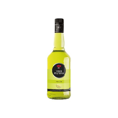 LICOR TRES PLUMAS MELON 700CC  