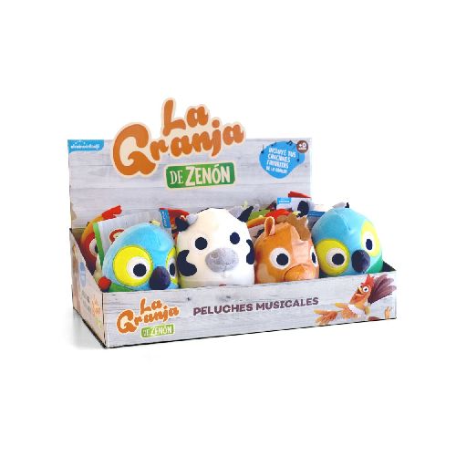 LA GRANJA DE ZENON PELUCHE BEBÉ MUSICAL X 1 U  