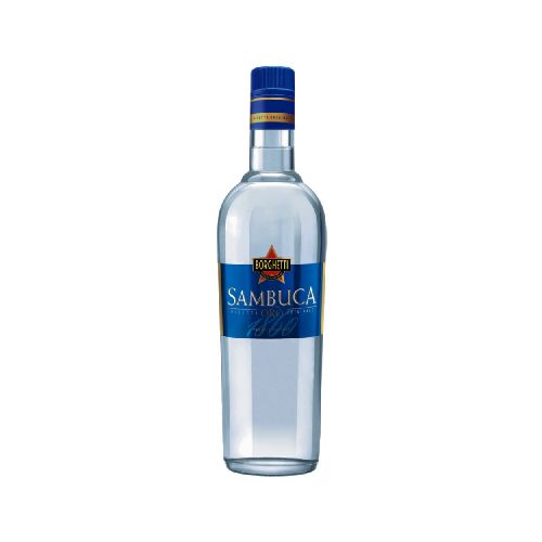 LICOR SAMBUCA BORGHETTI SAMBUCA X 700 ML.  