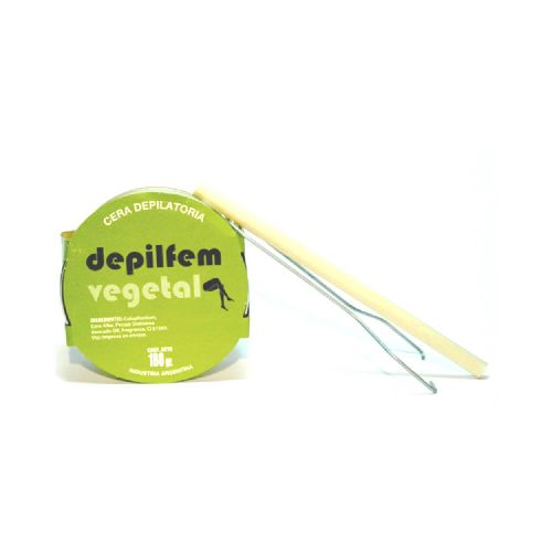 CERA DEPILATORIA DEPILFEM VEGETAL LATA X 180 Gr  