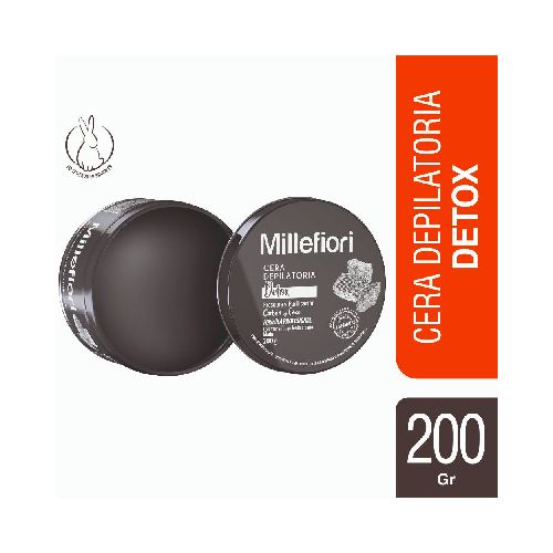 CERA DEPILATORIA MILLEFIORI DETOX X 200 Gr  