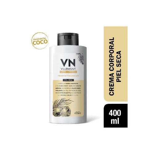 CREMA CORPORAL VIELLENUEVE PIEL SECA X 400 ML  