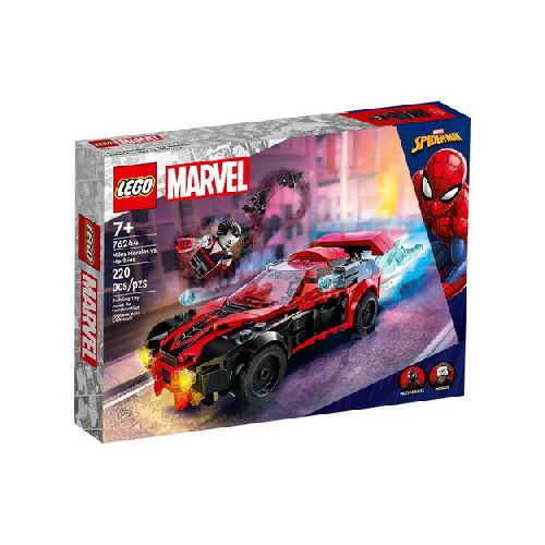 Miles Morales Vs. Morbius Lego Marvel