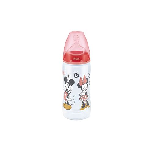 Mamadera Nuk 300ml Disney Mickey Minnie 6-18m