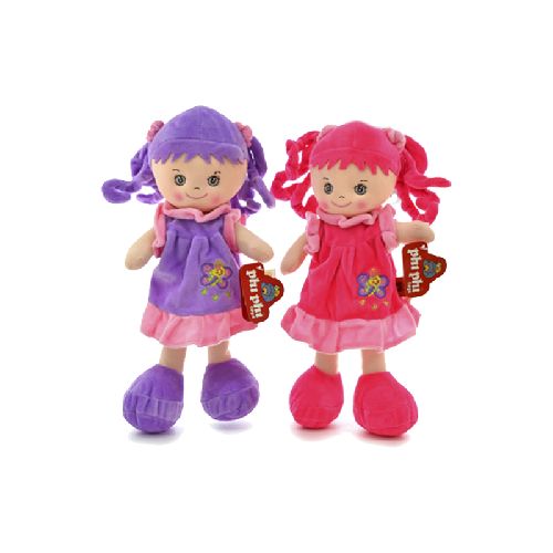 Peluche Muñeca Con Musica 30cm Phi Phi Toys