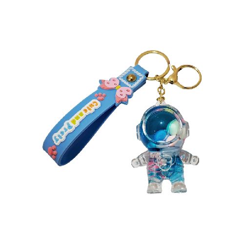 Llavero De Acrilico Astronauta Con Brillos Cutie Life