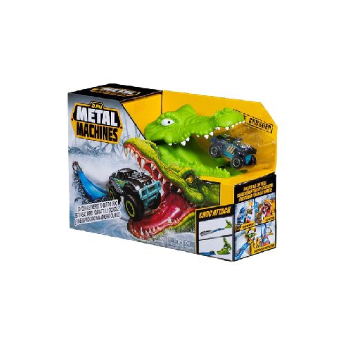 Pista De Autos Metal Machines Zuru Croc Attack