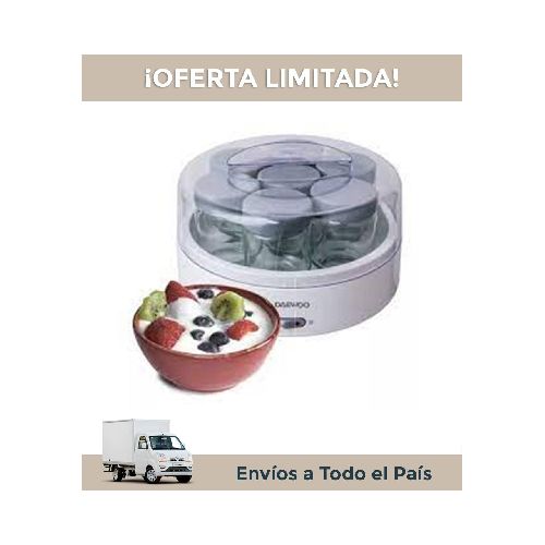 Yogurtera Daewoo Dym-650 7 Vasos 15w Tapa Transparente