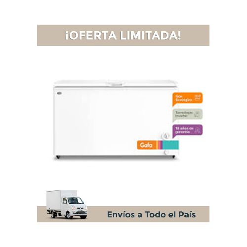 Freezer Horizontal Gafa Fghi400b-xl Blanco Inverter