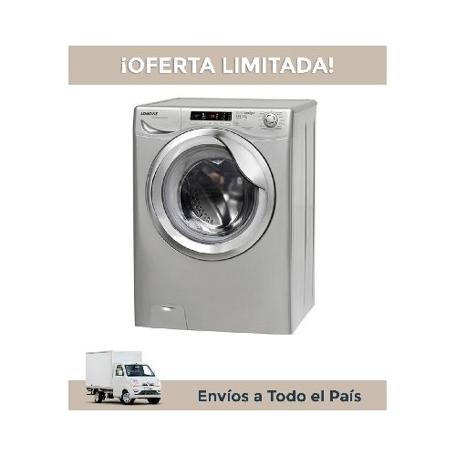 Lavasecarropas Longvie Ls18012p Plata Frontal 8kg 1200rpm