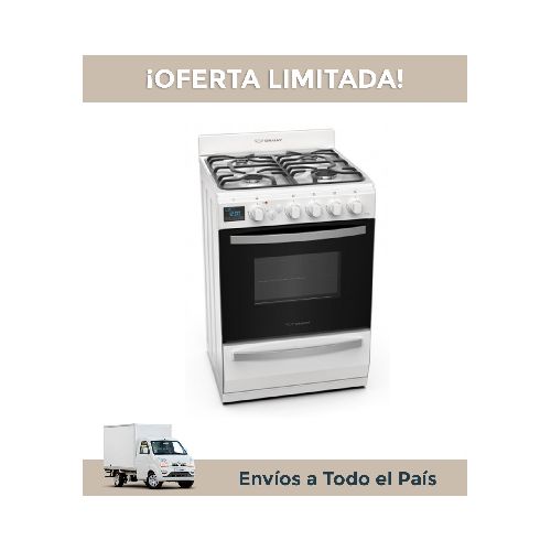 Cocina Ormay Evo Blanca Mg 4h. Grill Elec.rej. Fund.