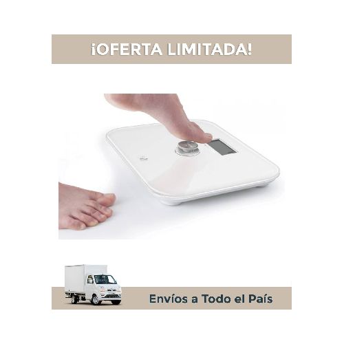 Balanza Personal Vondom Upower01w Digital Blanca Sin Pilas