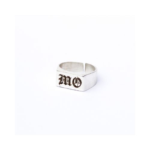 Anillo iniciales personalizado