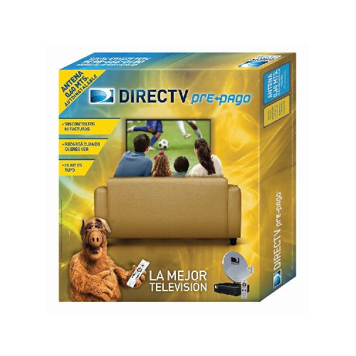 Kit Prepago Direct Tv Antena de 60 Cm